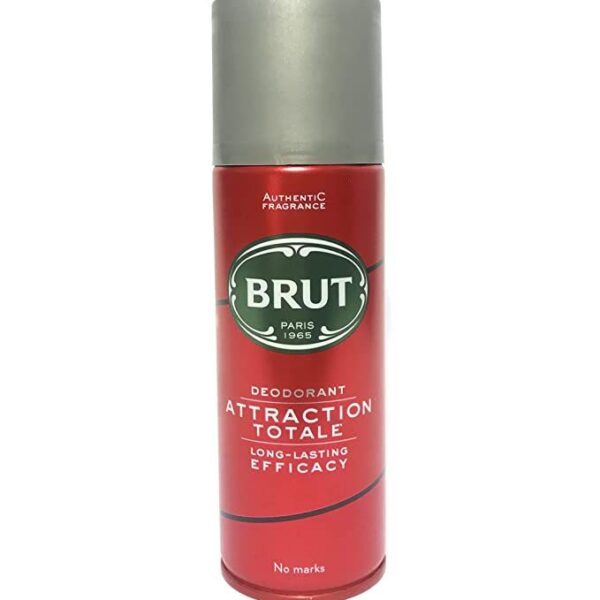 Brut Attraction Totale Deodorant Body Spray For Men 200ml - Image 3