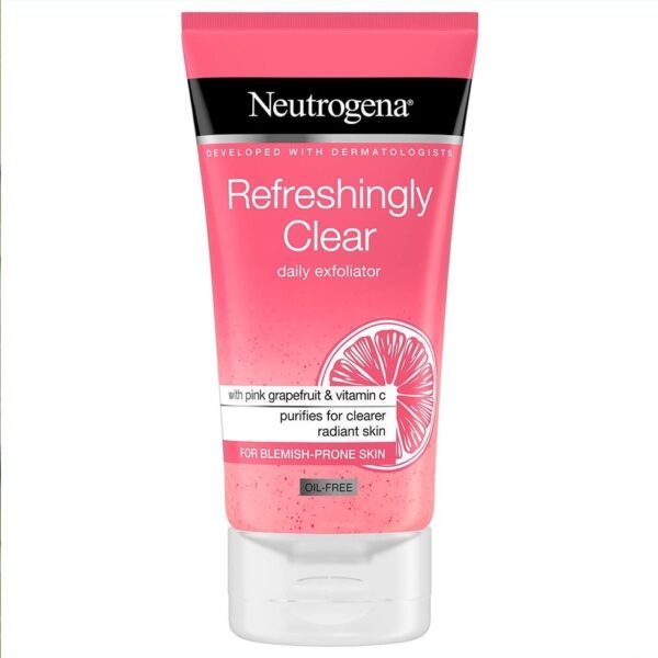 Neutrogena Refreshingly Clear Daily Exfoliator Face Wash 150ml