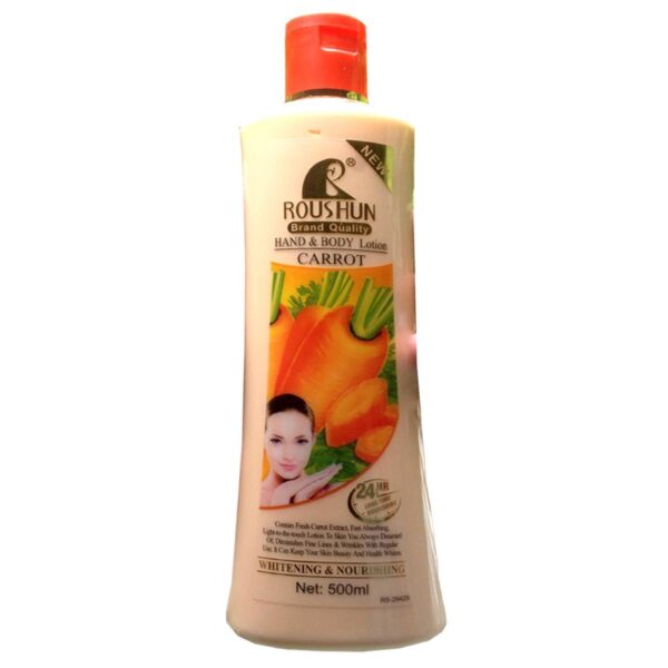 Roushun Carrot Hand And Body Lotion 500ml