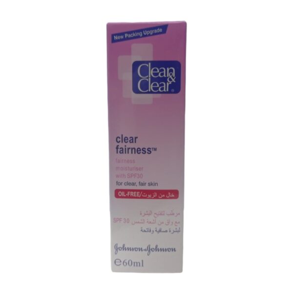 Clean & Clear SPF 30 Clear Fairness Sun Block Cream 60ml - Image 3