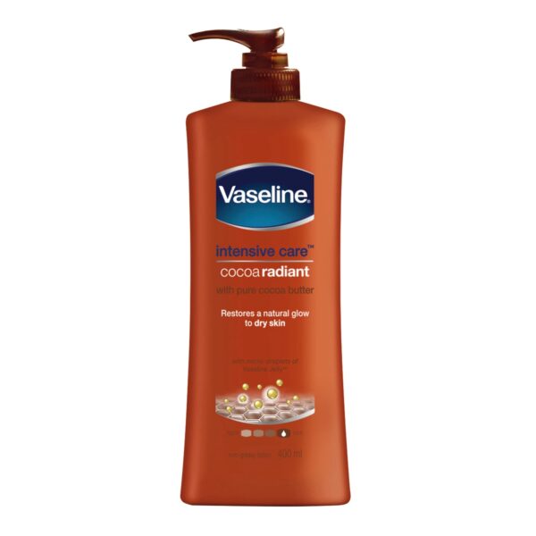 Vaseline Intensive Care Cocoa Radiant Body Lotion 400ml