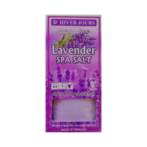 D'Hiver Jours Lavender Spa Salt Body Scrub
