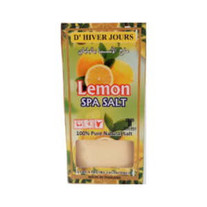 D'Hiver Jours Lemon Spa Salt Body Scrub