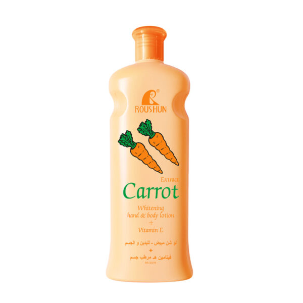 Roushun Whitening Hand & Body Lotion Carrot Extract 600ml