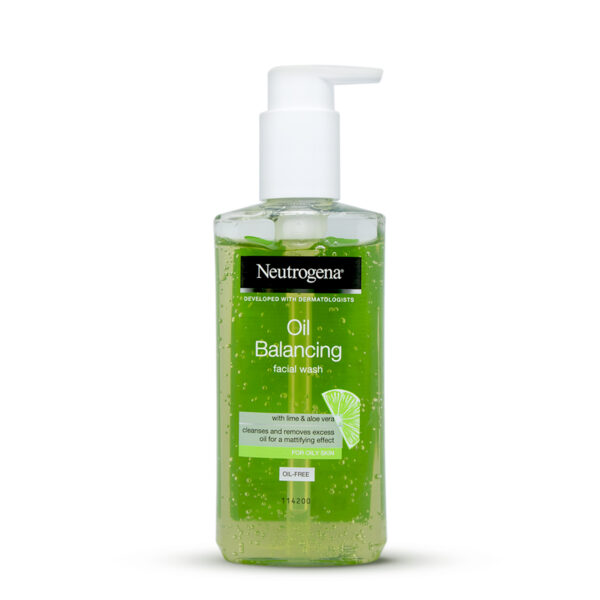 Neutrogena Oil Balancing Facial Wash with Lime & Aloe Vera 200ml