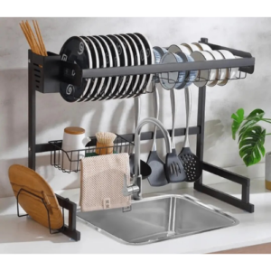 65cm Single sink Rack stainless steel dish drying rack over sink
