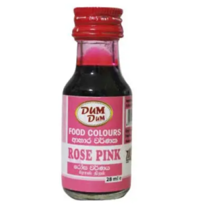 Dum dum food color rose pink