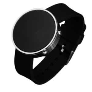 LED Watches for Women Black & Silver