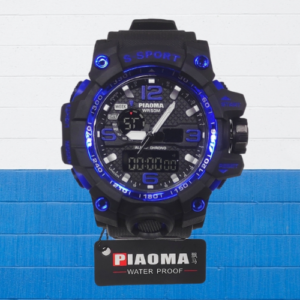 Sport Watch Waterproof S-Sport Watch 4 Colours Piaoma Dual Time
