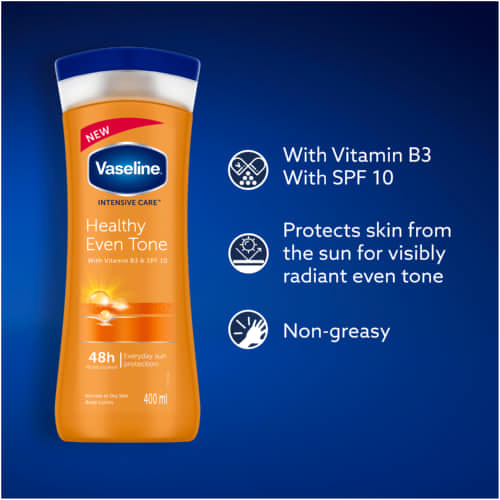 Vaseline Healthy Even Tone Body Lotion 400ml | Quickee