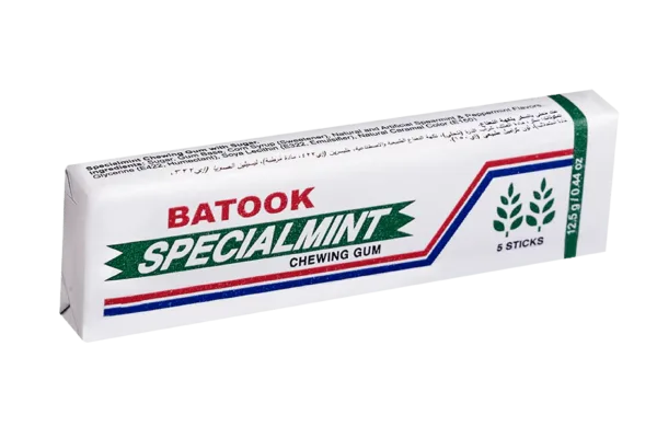 Batook Special Mint Chewing Gum 5 Sticks - Image 2