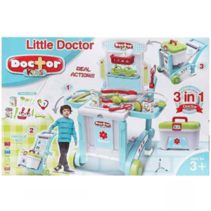 3-in-1 game doctor kids medical kit INeedz