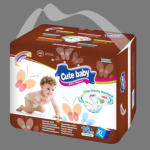 Cute Baby Diapers Extra Large 16pcs