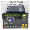 Android Carset 9 Android System RK-A709P-16GB 9' HD 1080p INeedz