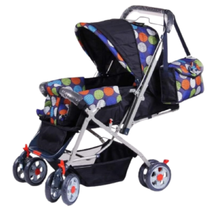 Baby Stroller Fold and unfold Indoor and outdoor use Full Function Baby Go Cart With A Mother Care Bag 710