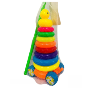 Baby Toys Stacking Rainbow Duck Tower Ring Toys For Kids Children | INeedz