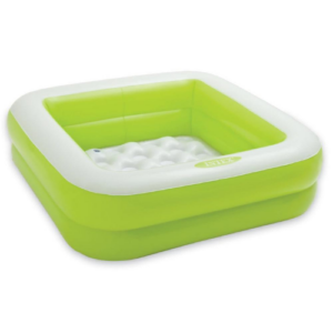 INTEX 57100 Play Box Pool Type Square Plastic Tubs Inflatable Baby Swimming Tub