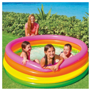 Intex 56441NP Swimming Pool Inflatable 4 Hoops Sunset 168 x 46 cm