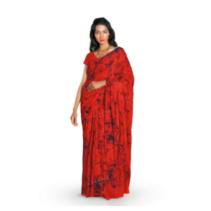 Laveena Cotton Voil Printed Saree LC 6686V