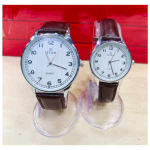 New Couple Watch Brown