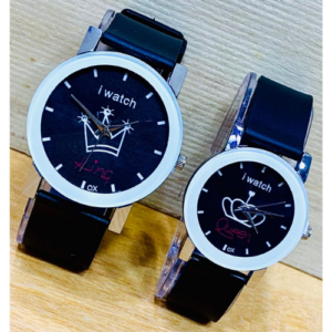 New Couple Watch King and Queen i Watch Black