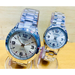 New Couple Watch Silver