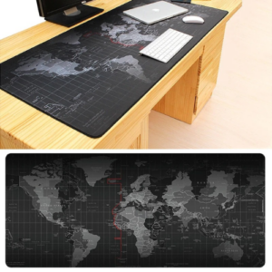 Old World Map Style Key Board and Mouse Pad