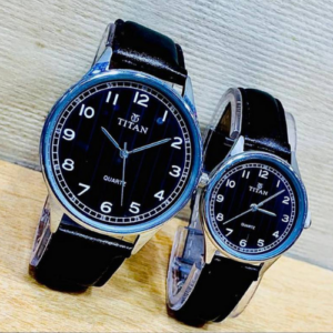 New Titan Quartz Couple Watch