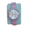Barasti Women's Fashion Watch Steel with Rubber