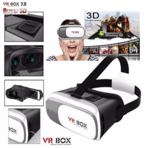New VR Box Headset Virtual Reality V2 2.0 Super 3D