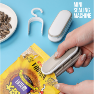 1 Pack Sealing Machine Mini Portable Sealing Clip Hand Pressure Heat Food Fruit Snacks Preservation Small Tools