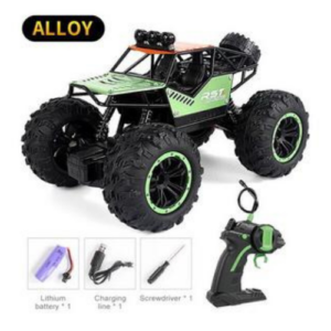4WD RC Car Remote Control Rock Crawler Cab Cross Country Rechargeable OFF ROAD HIGH Speed Climbing Rally JEEP / Truck