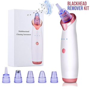 Electric Blackhead Remover Vacuum Suction Kit USB Rechargeable Portable Face Deep Nose Acne Pore Cleaner Pimple Eraser Multifunctional Skin Care Beauty Device