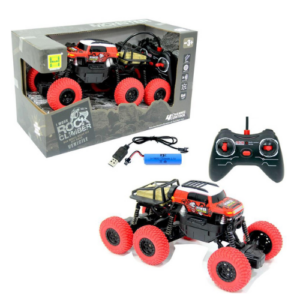 Remote Car Rock Climber RC Rechargeable 6 wheel 4W Remote car OFF Road Rock Crawler Monste