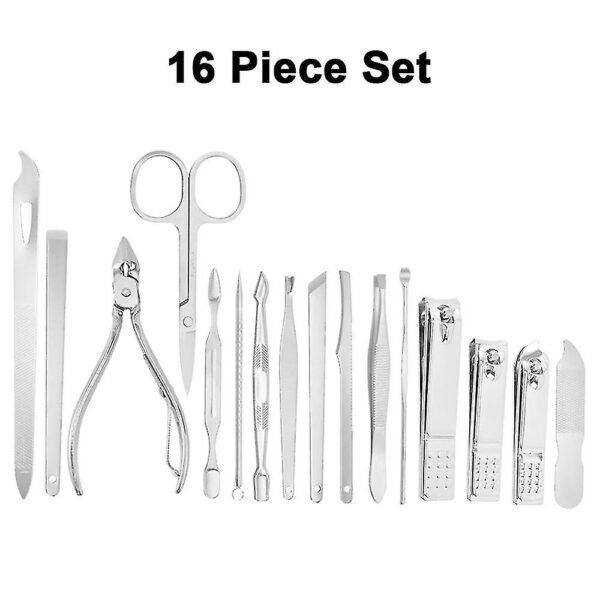 An Image of Stainless Steel Beauty Care Tool Kit