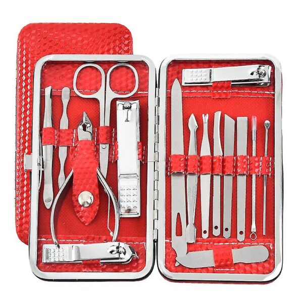 An Image of Stainless Steel Beauty Care Tool Kit