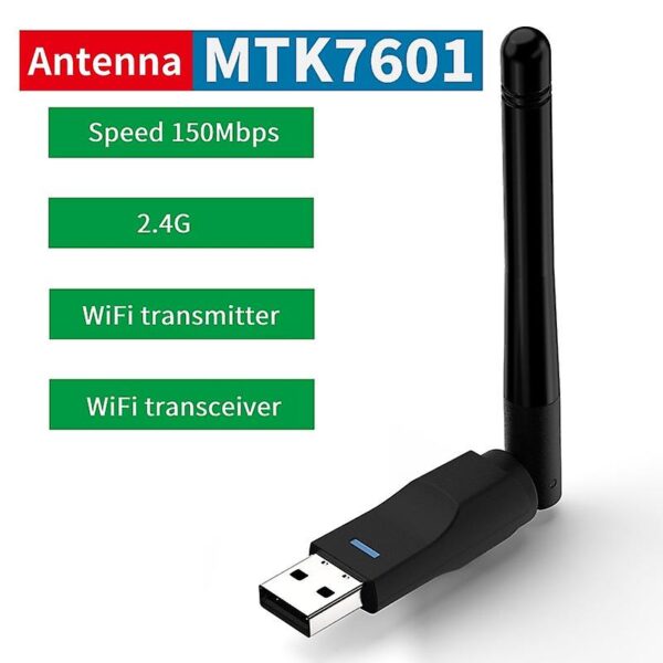 An Image of USB WiFi Adapter 150mbps 2dBi