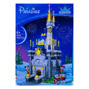 Kids Constructive Building Blocks Paradise Castle with Disney Characters