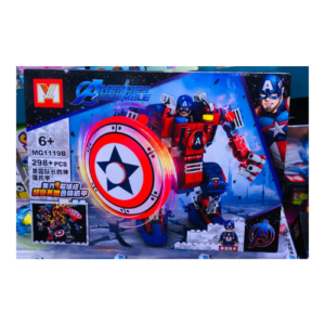 Marvel Avengers Captain America Hulkbuster Bricks Assembling Toys Blocks for Kids