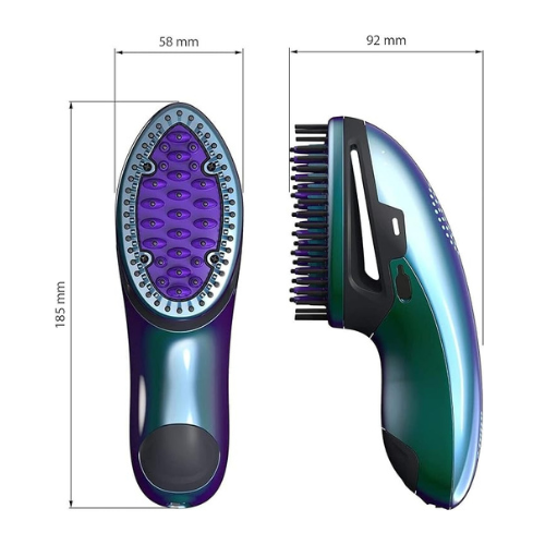 Allure hair outlet straightener brush