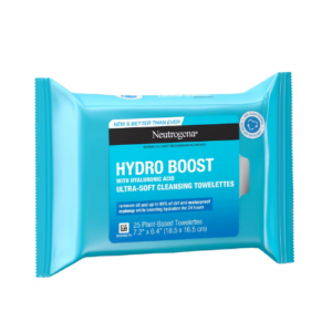 Neutrogena Hydro Boost Make-up Removing Cleansing Wipes with Hyaluronic Acid - 25 Wipes
