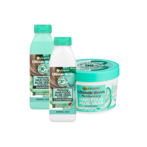 Garnier Ultimate Blends Hair Food Aloe Vera and Coconut Premium Combo
