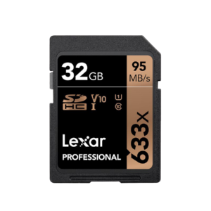 Genuine Lexar 32GB Professional 633x UHS-I C10 U1 V10 UHD SDHC Memory Card