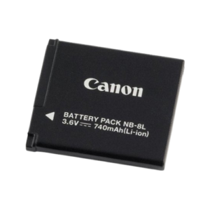Canon NB-8L 740mAH 3.6V Rechargeable Li-ion High Capacity Battery Pack
