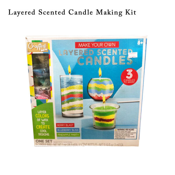 DIY Candle Making Kit (Layered Scented Candles)