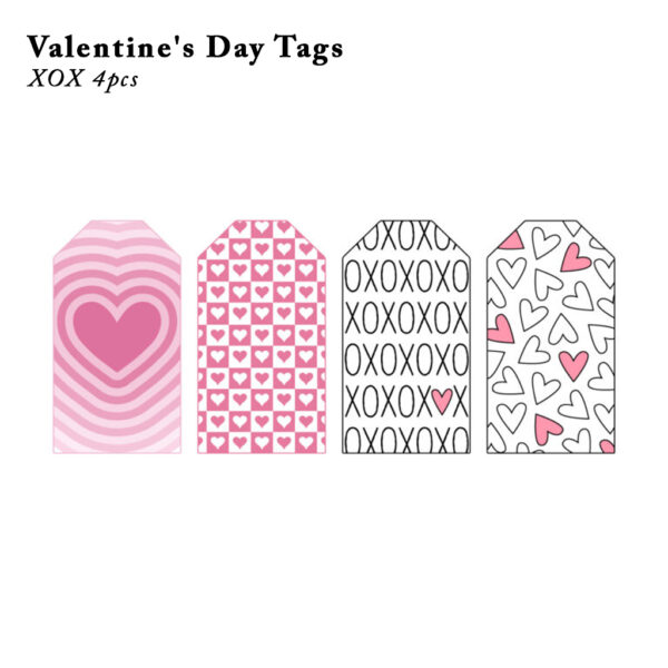 Valentine's Day Tags - XOX