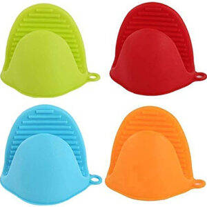 1 Pairs Mini Oven Silicone Gloves for Kitchen Cooking & Baking