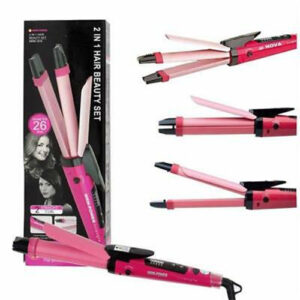 Hair Curler and Hair Straightener Nova 2 in 1 Hair iron