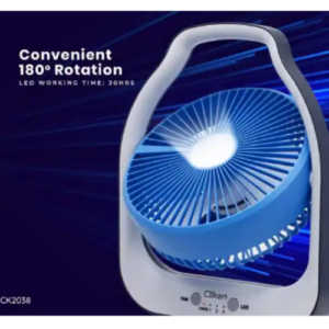 Clikon Rechargeable Fan with LED