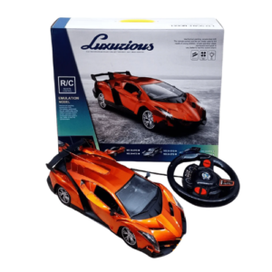 RC Luxurious Car with Steering wheel for Kids